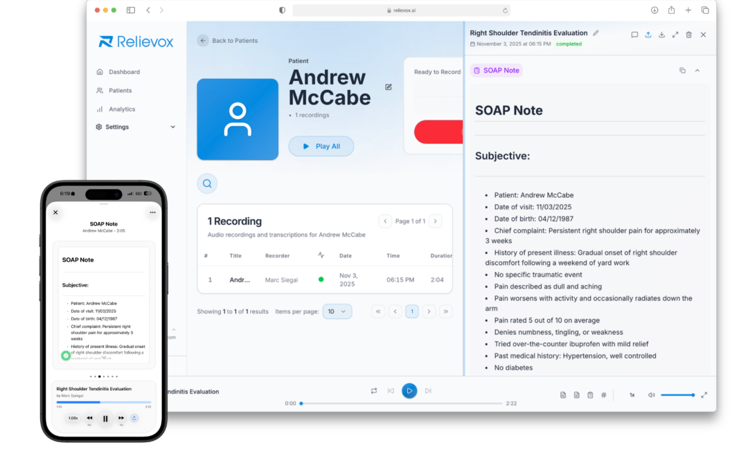 Relievox: Where Care Meets Intelligence
